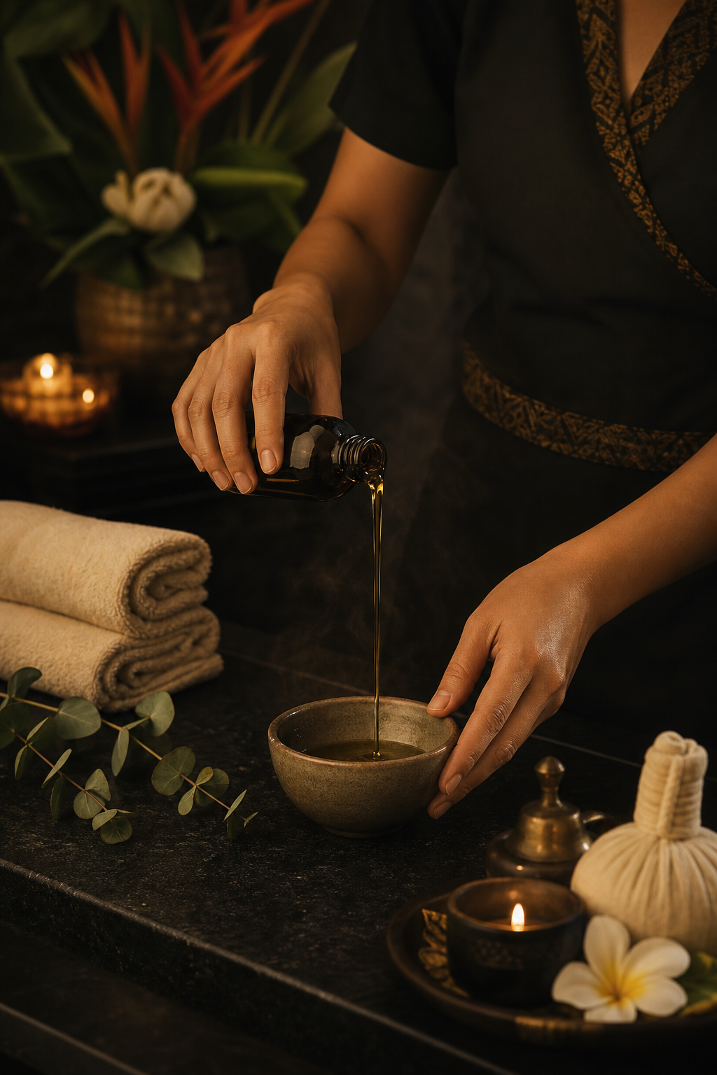 Oil Massage at Heaven KL Local Spa